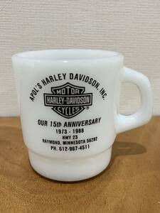galaxy Harley Davidson マグ アメリカ製 USA マグカップ ギャラクシー ハーレー ダビッドソン アドマグ 検)ファイヤーキング vintage