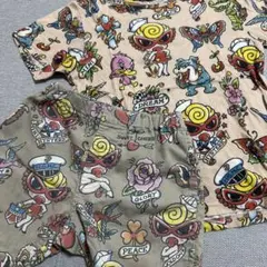 HYSTERIC MINI Tシャツ&パンツセット 120センチ