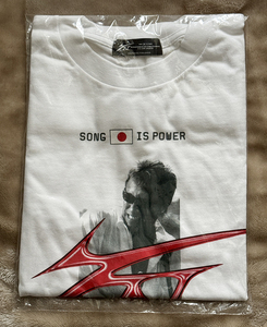 【新品未開封】長渕剛　SONG IS POWER　 Tシャツ