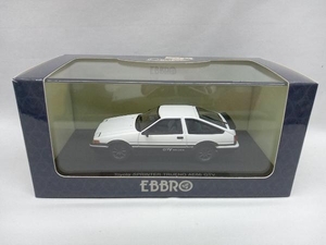 EBBRO 1/43 TOYOTA SPRINTER TRUENO AE86 GTV with alloy wheel WHITE エブロ