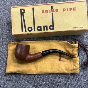 12227 Roland ローランド パイプ SUPER OLD BRIAR GFS S28BEST MAKE パイプ 喫煙具 喫煙グッズ 箱付き　現状ジャンク品