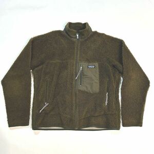 カーキ 2001年製 Patagonia レトロX フリースジャケット パイル ボア L カナダ製 ビンテージ 00s 00年代 / パタゴニア 90s mars 米軍 RETRO