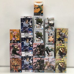 05w07065 【フィギュアセット】 NARUTO ナルト サスケ サクラ カカシ 自来也 綱手 キラービー デイダラ 中古品