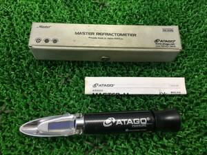 【中古品】ATAGO 手持ち屈折計 MASTER-10M / ITVMRMS13YR4