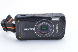 【ecoま】PENTAX Optio W90 ブラック/バッテリー無し/動作確認済み コンパクトデジタルカメラ