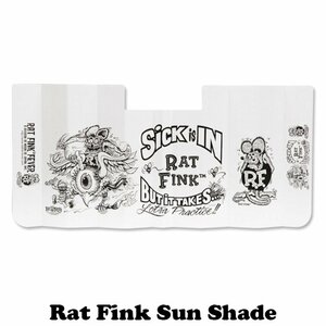 ラットフィンク Rat Fink RAT FINK ラットフィンク サンシェード 車　バイク　 ガレージ