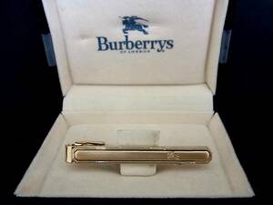 ◎№5263◎■美品■バーバリー【BURBERRY LONDON】【ゴールド】■ネクタイピン♪