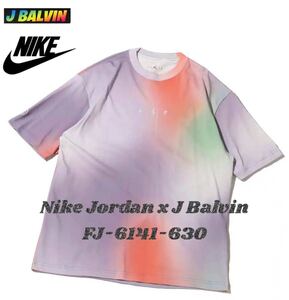 新品 NIKE ナイキ ジョーダン x J バルヴィン Tシャツ ピンクグレイズ JORDAN BRAND M J JB SS TEE PINK GLAZE ［ US XL ］