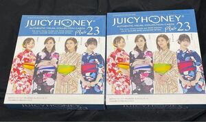 JUICY HONEY PLUS #23 新品未開封 2ボックス 2BOX 美乃すずめ 美谷朱音 渚恋生 JULIA ジューシーハニー シュリンク付き