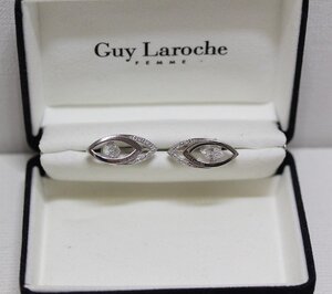 Guy Laroche　ギラロッシュ イヤリング　SILVER シルバー925　ダイヤ