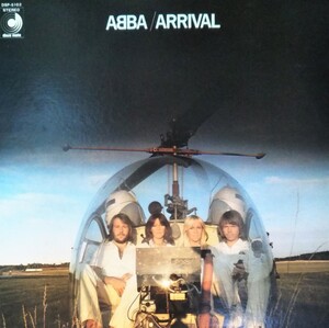 アバ アライバル 国内盤ライナー付き ABBA ARRIVAL ダンシング・クイーン ノーングミーノーングミー マネー・マネー・マネ ー 1976 LP