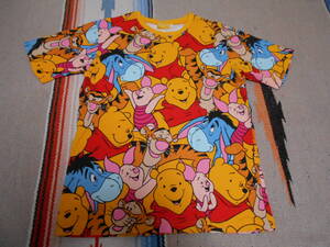 クマのプーさん マルチ WINNIE THE POOH TOKYO DISNEY RESORT LAND アメカジ Tシャツ ディズニーランド ミッキー ビンテージ 