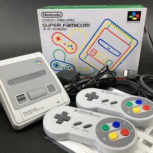 1円~ 美品 Nintendo ニンテンドー クラシックミニ スーパーファミコン 21タイトル CLV-S-SHVF 箱付き 24e菊MZ 