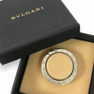 s126 良品 BVLGARI ブルガリ キーホルダー STERLING シルバー キーリング ペンダントトップ SV925 ビーゼロワン アクセサリー 正規品