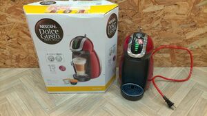 ■NESCAFE ネスカフェ DolceGusto ドルチェグスト ジェニオ2 プレミアム ワインレッド MD9771-WR コーヒーメーカー■Y