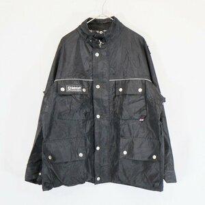 SALE// Belstaff ベルスタッフ トライアルマスター ナイロンジャケット 防寒 バイク マルチポケット ブラック (メンズ L相当) N5944