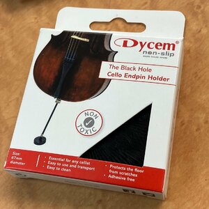 Dycem ブラックホール チェロ用 エンドピンストッパー