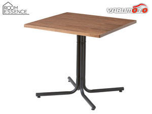 東谷 ダリオ カフェテーブル ブラウン W75×D75×H67 END-223TBR ダイニングテーブル スクエア 四角 シンプル メーカー直送 送料無料