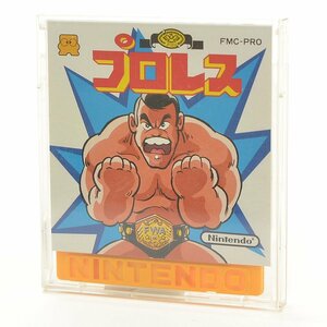 ▽418985 Nintendo FC ファミコン ディスクシステム プロレス+ゴルフ 動作確認済 除菌メンテナンス済 ニンテンドー 任天堂