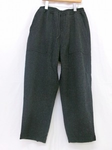 COMME des GARCONS HOMME コムデギャルソン オム パンツ チャコールグレー S HL-P023 AD2023 毛100%