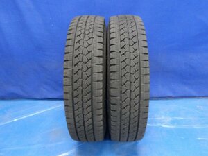 『BRIDGESTONE　ブリヂストン　BLIZZAK VL1　ブリザック　165R14LT6PR　2022年製　冬タイヤ　スタッドレスタイヤ　2本セット』