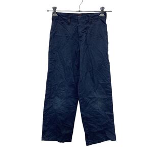 Dickies ワーク・ペインターパンツ W24 ディッキーズ ネイビー シンプル 古着卸 アメリカ仕入 2305-680