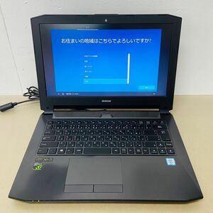 初期化済み　MouseComputer NG-N-i4600BA1 i7 6700HQ 8GB GTX965M 　SSD 　　512GB 　　C978 　100サイズ発送　　