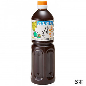 和泉食品 パロマゆずソース たこぽん (濃厚) 1000ml(6本)