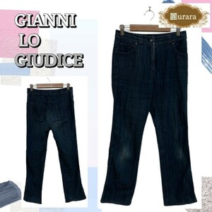 GIANNI LO GIUDICE ジャンニロジュディチェ ボトム パンツ デニム ジーンズ カジュアル 麻 古着 レディース