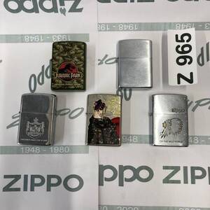 1円スタート zippo おまとめセット 5個 オイルライター ジッポー Z965