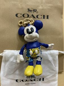 COACH ディズニーミッキー×キースヘリング バックチャーム