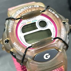 CASIO カシオ Baby-G ベビージー G-LIDE ジーライド BG-341 腕時計 デジタル クオーツ 多機能 カレンダー クロスバンド ステンレススチール