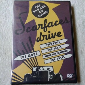 SCARFACES DRIVE THE MODS JACK KNIFE THE 100-S KAZUYA (with THE BRROWS) THE COLTS ザモッズ ザコルツ DVD 未開封 未使用 