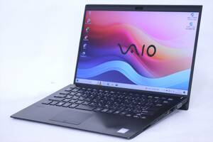 【1円～】Office2019搭載！14.0型FHD液晶 薄型軽量スタイリッシュノートPC！VAIO Pro PK VJPK11C11N i3-8145U RAM8G SSD128G Win10