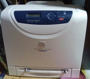 DocuPrint C1100 プリンター FUJI XEROX フジゼロックス 色が薄いというジャンクです。