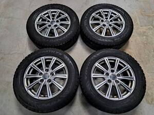 【超バリ溝/良品】 MiLLOUS 15×6J +53 5H114.3 トーヨー Winter TRANPATH TX 195/65R15 ノア ヴォクシー ステップワゴン アクセラ等に！