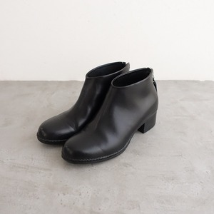 //ファイト FEIT *Caremonial Mid Heel Boot レザーブーツ 37/23.5*黒ブラック皮革靴シューズ(sh5-2310-89)【91K32】