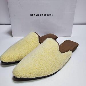 【URBAN RESEARCHアーバンリサーチ】ボアサンダル　サイズ37