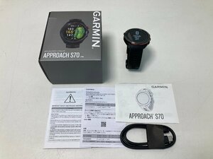 【★38-13】■中古■GARMIN APPROACH S70 GPSゴルフスマートウォッチ（5552）