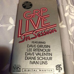 音楽ビデオテープ　GRP LIVE IN SESSION DAVE GRUSIN LEE RITENOUR DAVE VALENTIN DIANE SCHUUR IVAN LINS