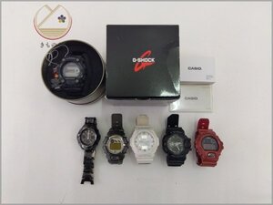 ★着物10★ 1円 CASIO カシオ G-SHOCK 腕時計 大量 まとめ 6点 セット メンズ ジャンク品 ブランド品 [同梱可] ☆☆☆☆