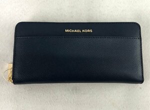 ☆未使用品☆長財布 32T7GTVZ3L POCKET ZA CONTNTL ネイビー MICHAEL KORS