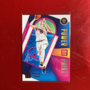 2020-21 Panini Donruss Nikola Jokic Power in the Paint