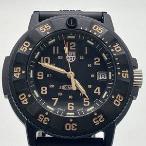 LUMINOX ルミノックス 3000-1GBq H-3 LX-200 クォーツ 腕時計 稼動品