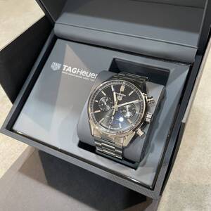 正規品◎TAGHEUER タグホイヤー Carrera Calibre 02 Chronograph カレラ キャリバー02 クロノグラフ CBN2010.BA0642 自動巻き 