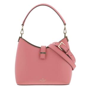 ★美品★Kate spade ケイトスペード レオナルド ストリート 2WAY ショルダーバッグ PXRU7059 Pink ピンク RS