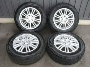 [108582-F]TAGMAYER 15インチホイール 114.3 5H +53 ピレリ ICE ASIMMETRICO PLUS 195/65R15 スタッドレスタイヤ 2020年製造 ノア VOXY他