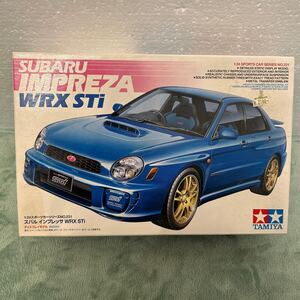 タミヤ1/24 スバル インプレッサ WRX STi 未組立 TAMIYA 丸目ディスプレイモデル スポーツカーシリーズ