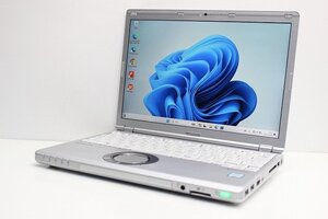 1円スタート ノートパソコン Windows11 WPS office搭載 Panasonic レッツノート CF-SZ6 第7世代 Core i5 SSD256GB メモリ8GB カメラ