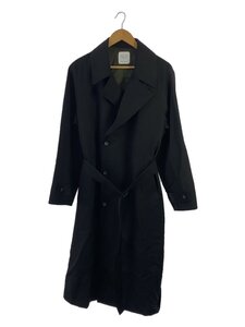 UNITED TOKYO◆VISTO WOOL 2WAYトレンチコート/1/ポリエステル/BLK/133551001